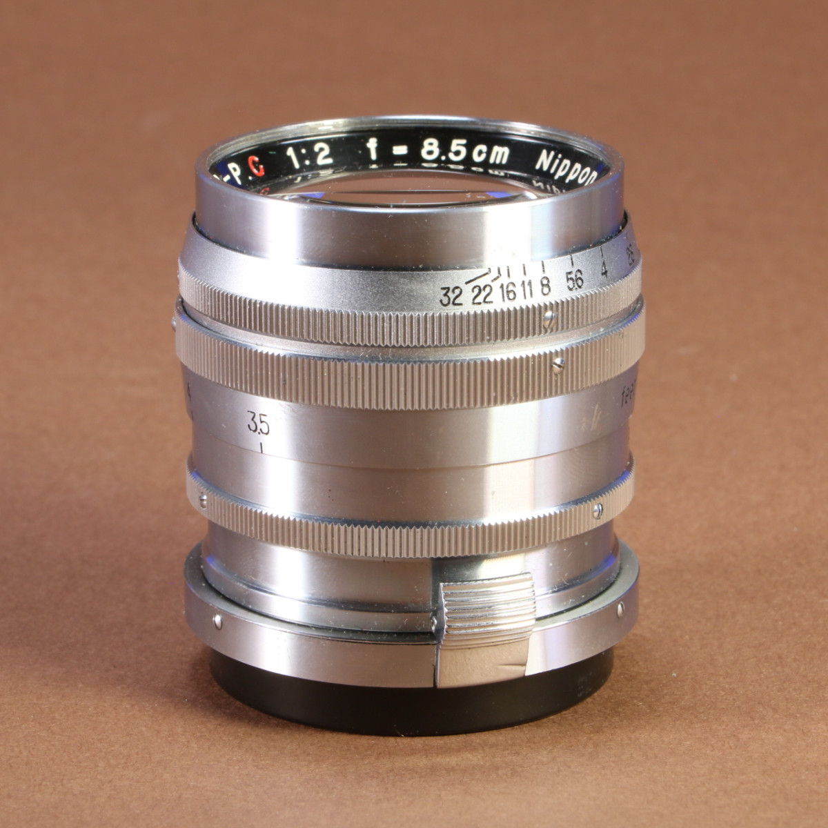 NIKKOR-Ｐ.C 1：2 f=8.5cm ニコン Sマウント Nikkor P.C 8.5cm f2 ニコンSマウント用