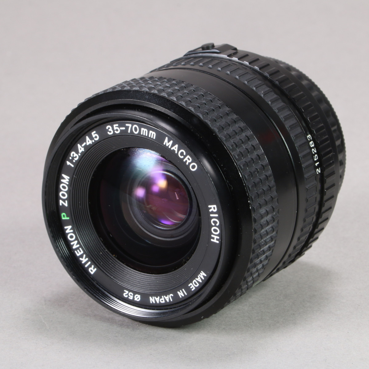 Ricoh 35-70mm f3.4-4.5 Rikenon P Zoom Macro Lens for Pentax PK