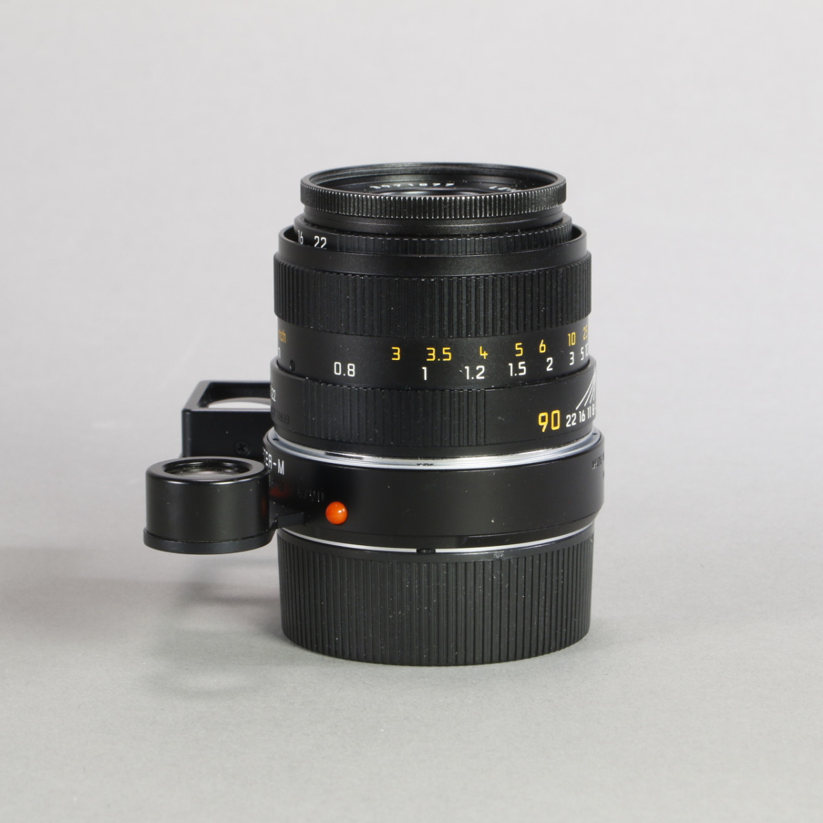 Leica 90mm f4 Macro-Elmar-M 11629 Lens with Macro-Adapter-M