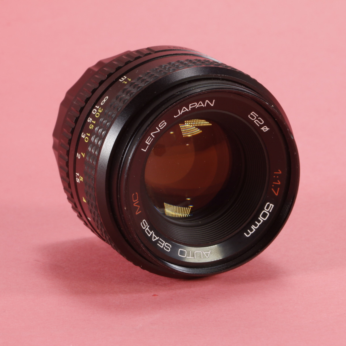 Sears 50mm f1.7 MC Lens for Pentax PK-M
