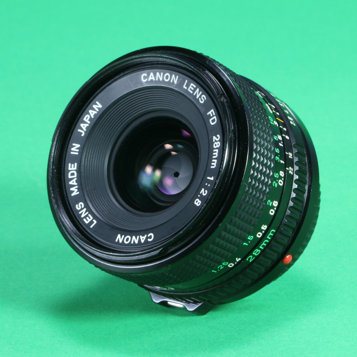 Canon 28mm f2.8 FDマウント Canon 28mm f/2.8 FD Mount Lens {52}