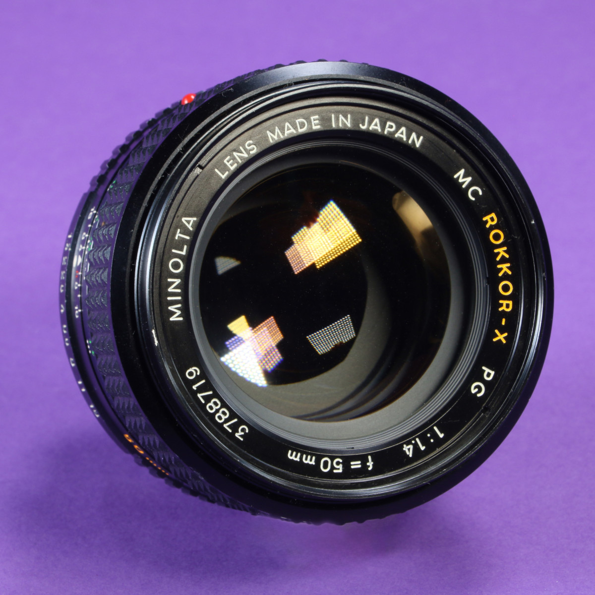 Minolta 50mm f1.4 Rokkor-X PG Lens for MC