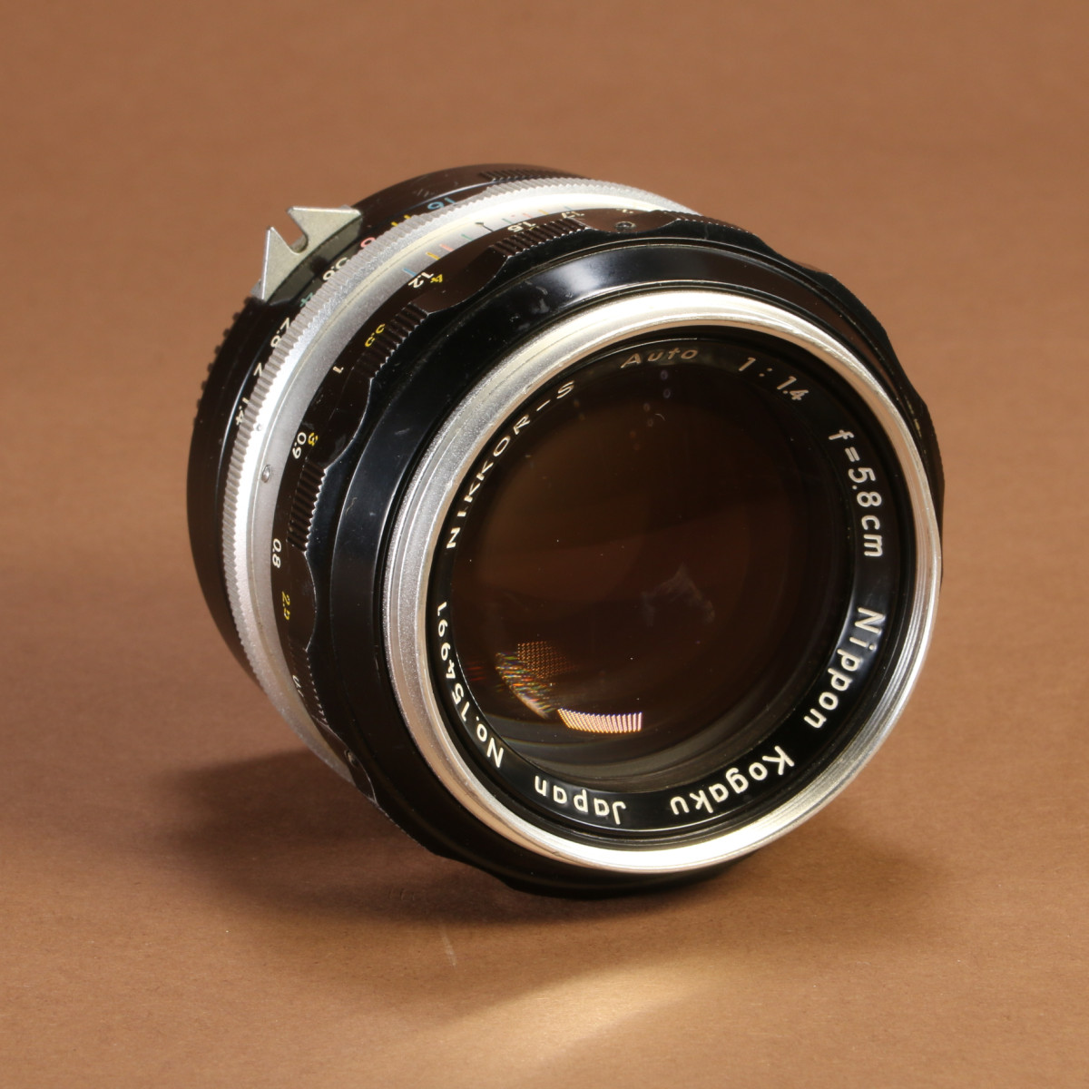 Nikon 5.8cm f1.4 Nikkor-S Lens for Nikon Non-AI
