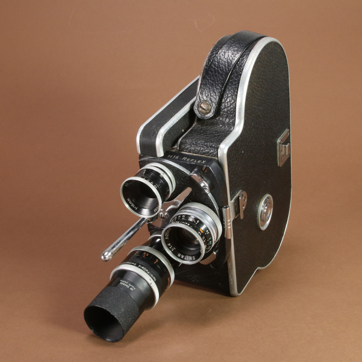 Paillard Bolex H16 Reflex Camera Kit with 3 Lenses
