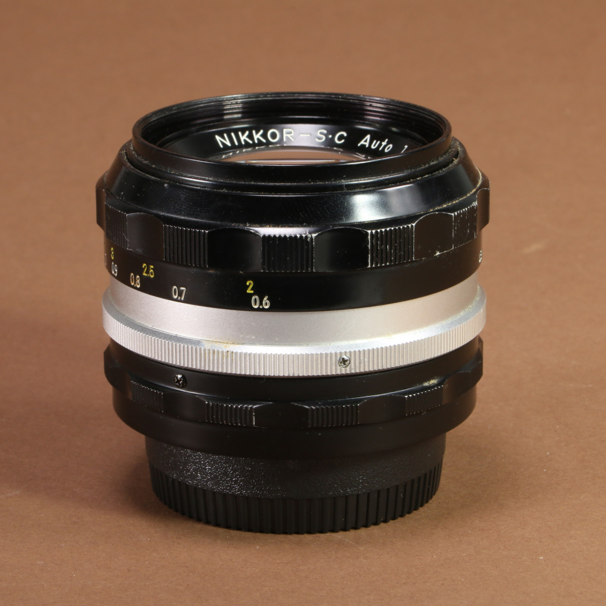 Nikon NIKKOR-S.C 50mm F1.4 非Ai Review of Nikon Nikkor-SC Auto 1: 1.4 f = 50mm | Happy