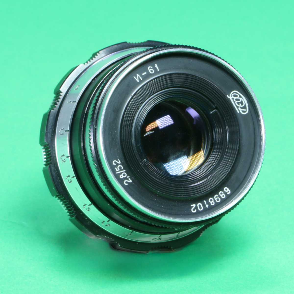 FED 52mm f2.8 Industar-61 Lens for M39
