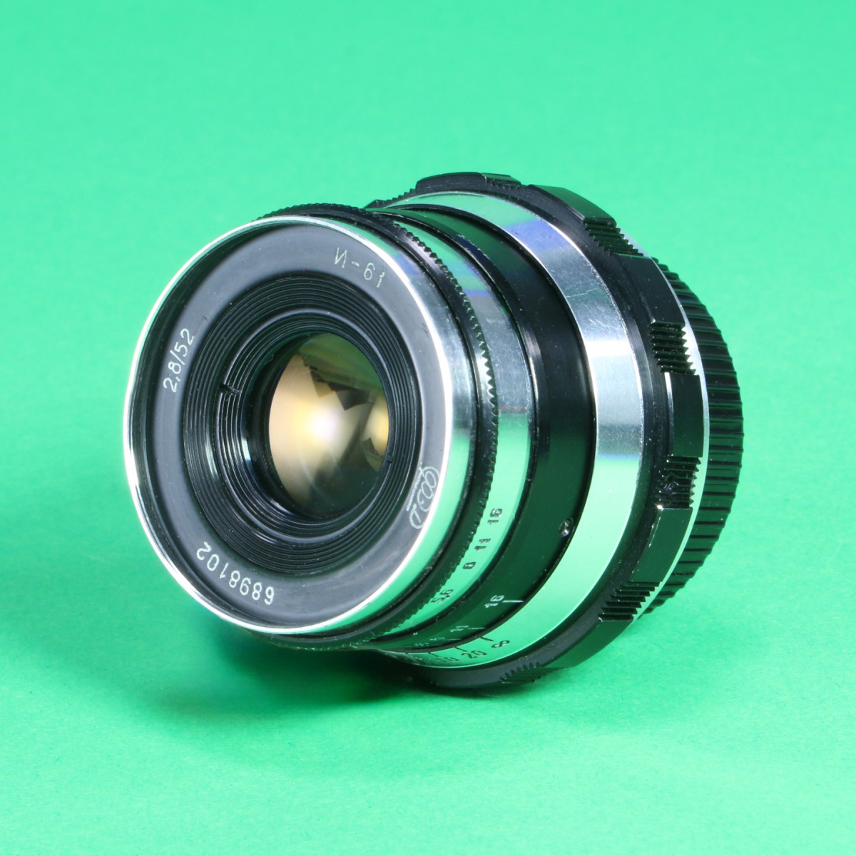 FED 52mm f2.8 Industar-61 Lens for M39