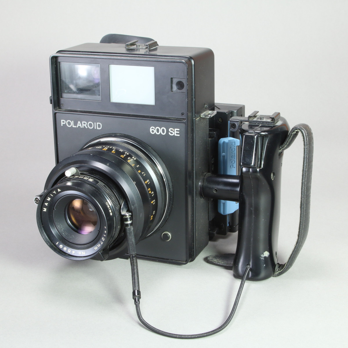 Polaroid 600 SE Camera with Mamiya 127mm f4.7 Lens