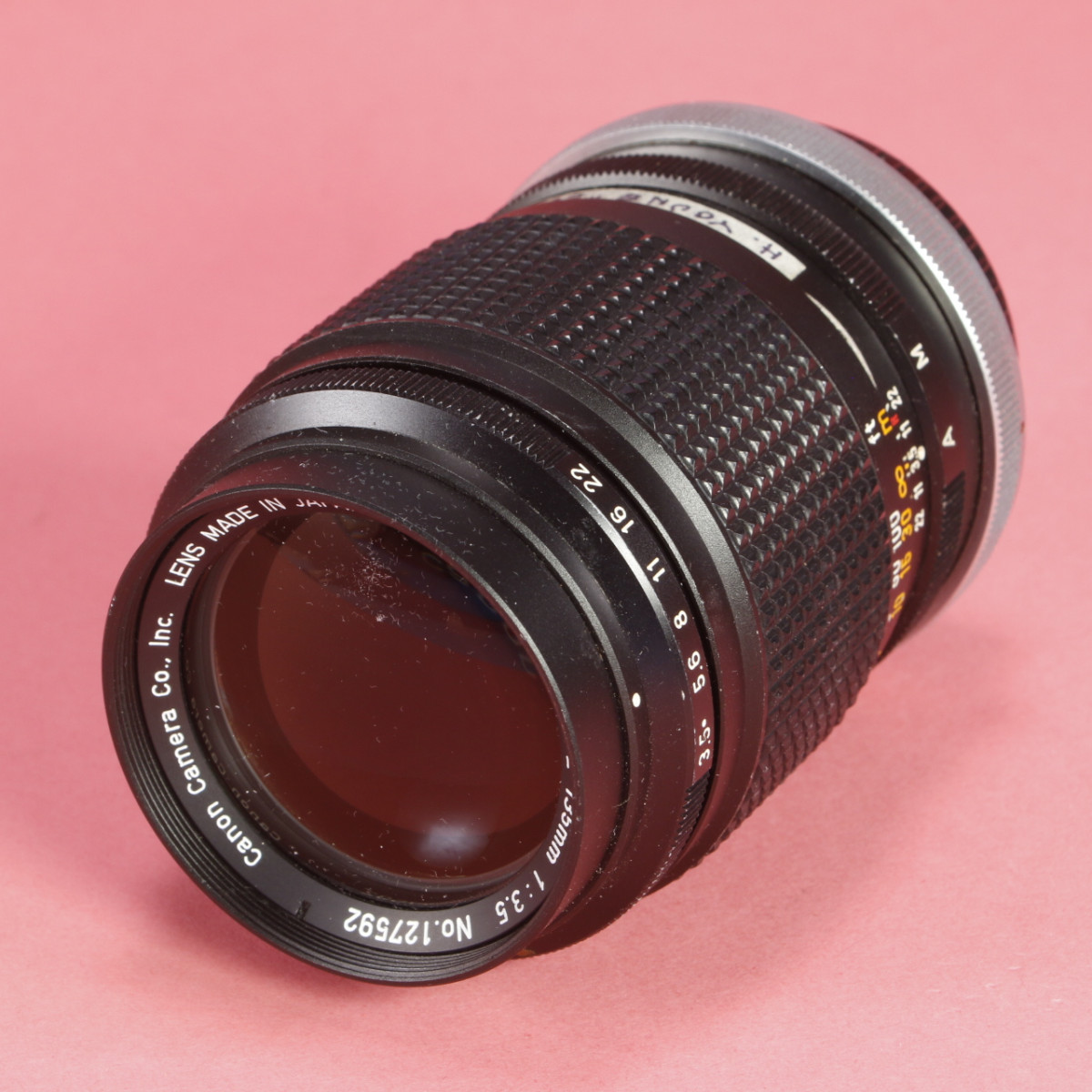 Canon 135mm f3.5 FL Lens