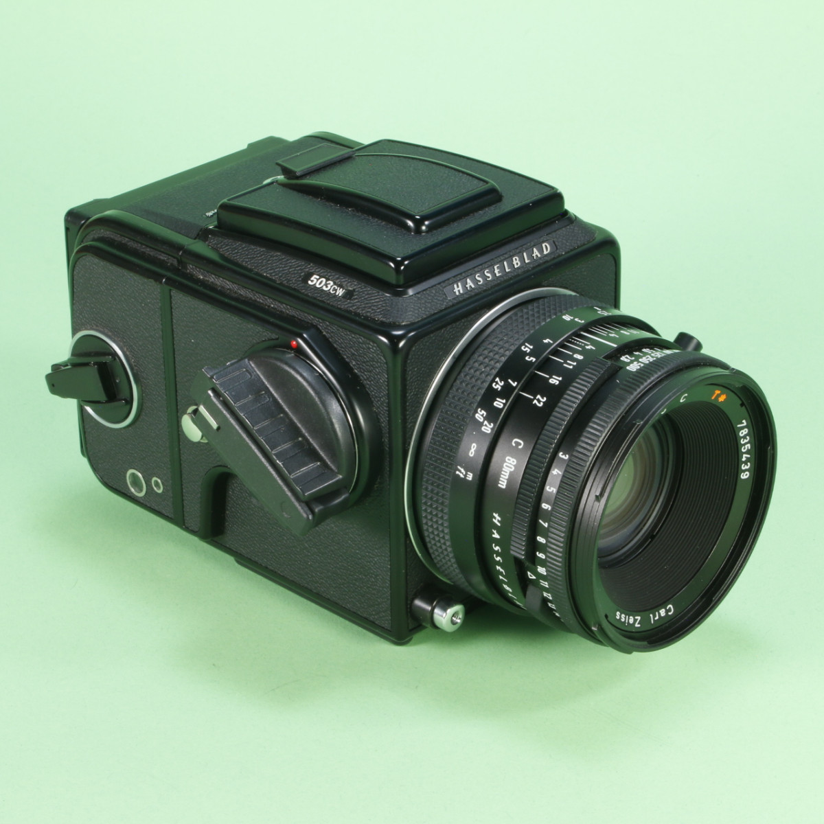 ハッセルブラッド 503CW planar 80mm A12 Hasselbla Hasselblad 503CW + Planar T* 80mm F/2.8 CFE Lens + A12