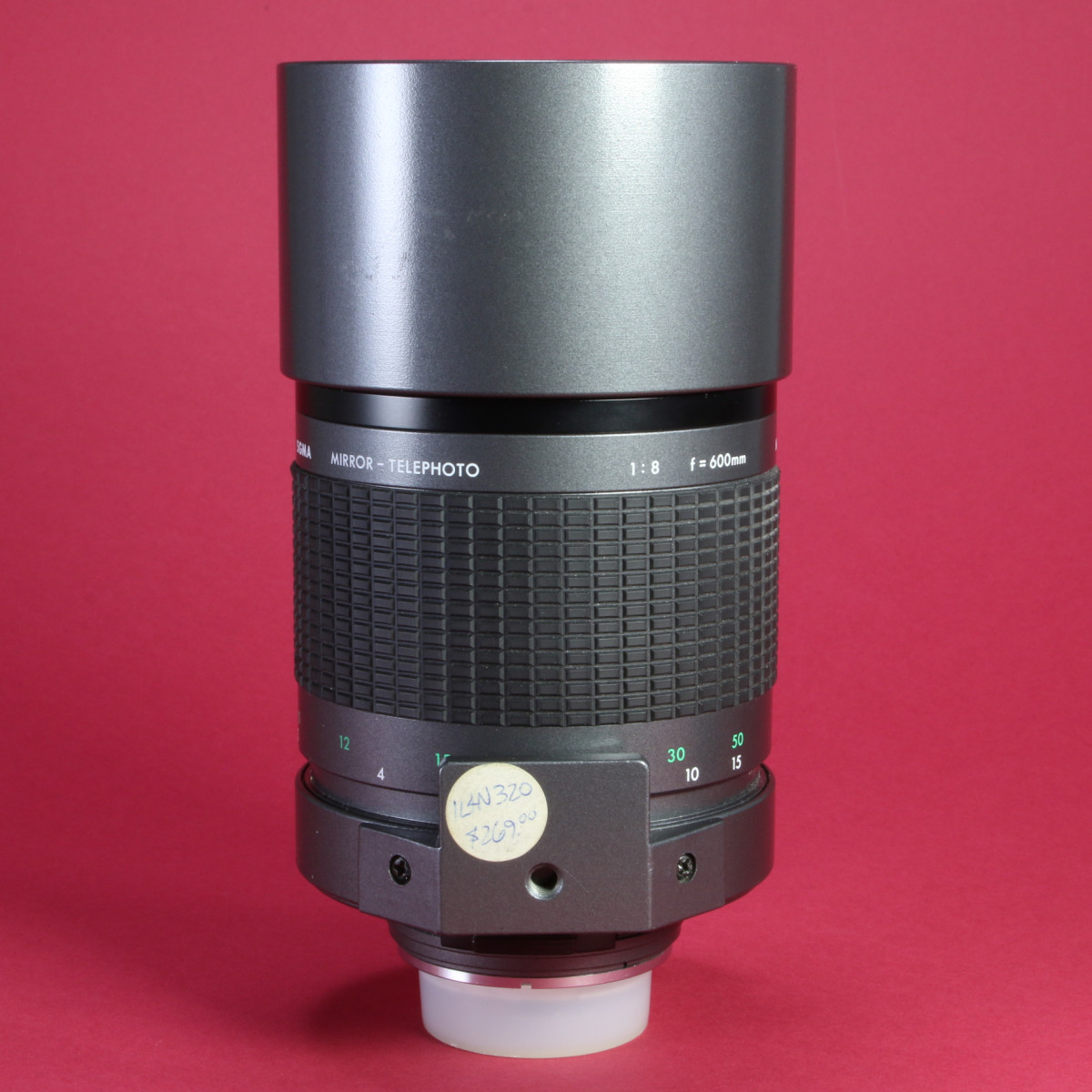 ニコンSIGMA MIRROR-TELEPHOTO 600mmF8#230337 Sigma 600mm f8 Mirror-Telephoto Multi-Coated - Lens