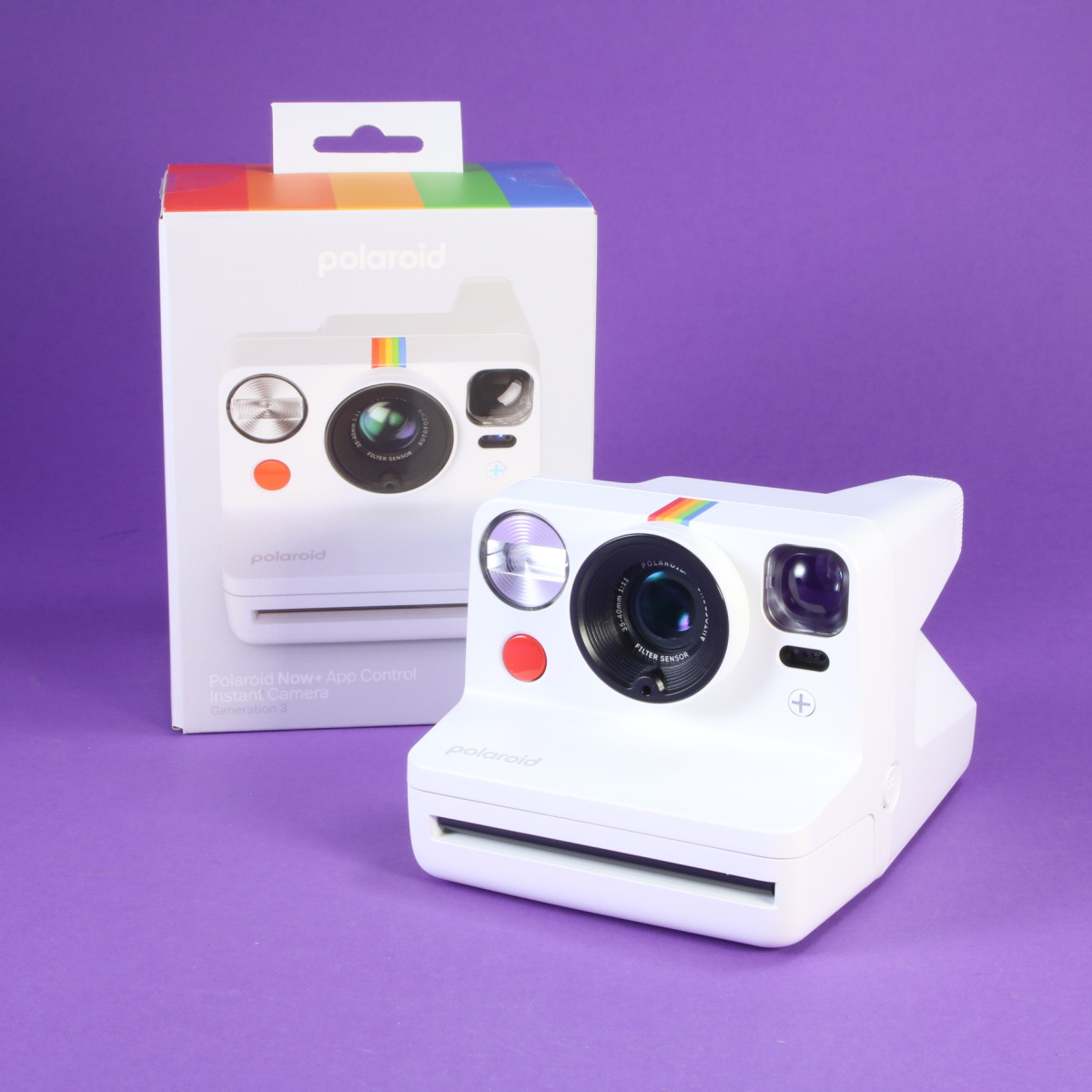 Polaroid Now+ I-Type Instant Camera - Generation 3 - White