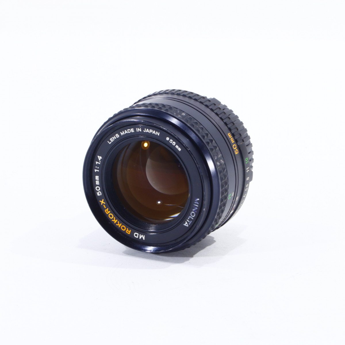 Minolta 50mm f1.4 Rokkor-X MD Lens