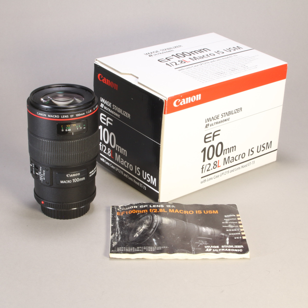 Canon 100mm f2.8 L IS USM Macro Lens for EF