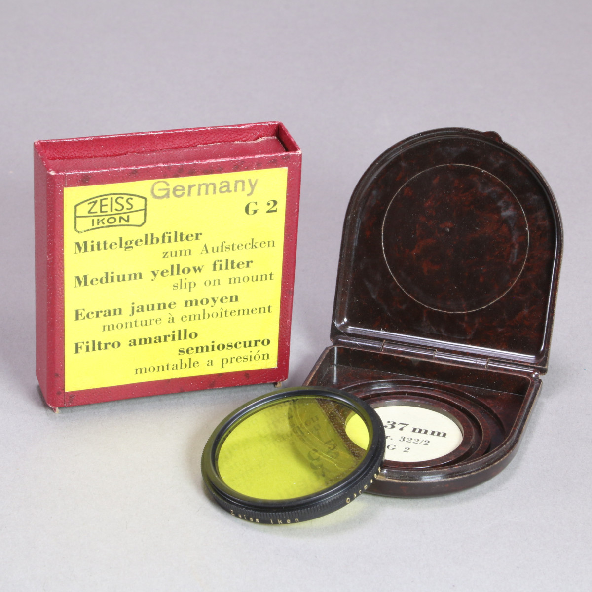 Zeiss Ikon G2 Mittelgelbfilter (Medium Yellow) Filter - 37mm
