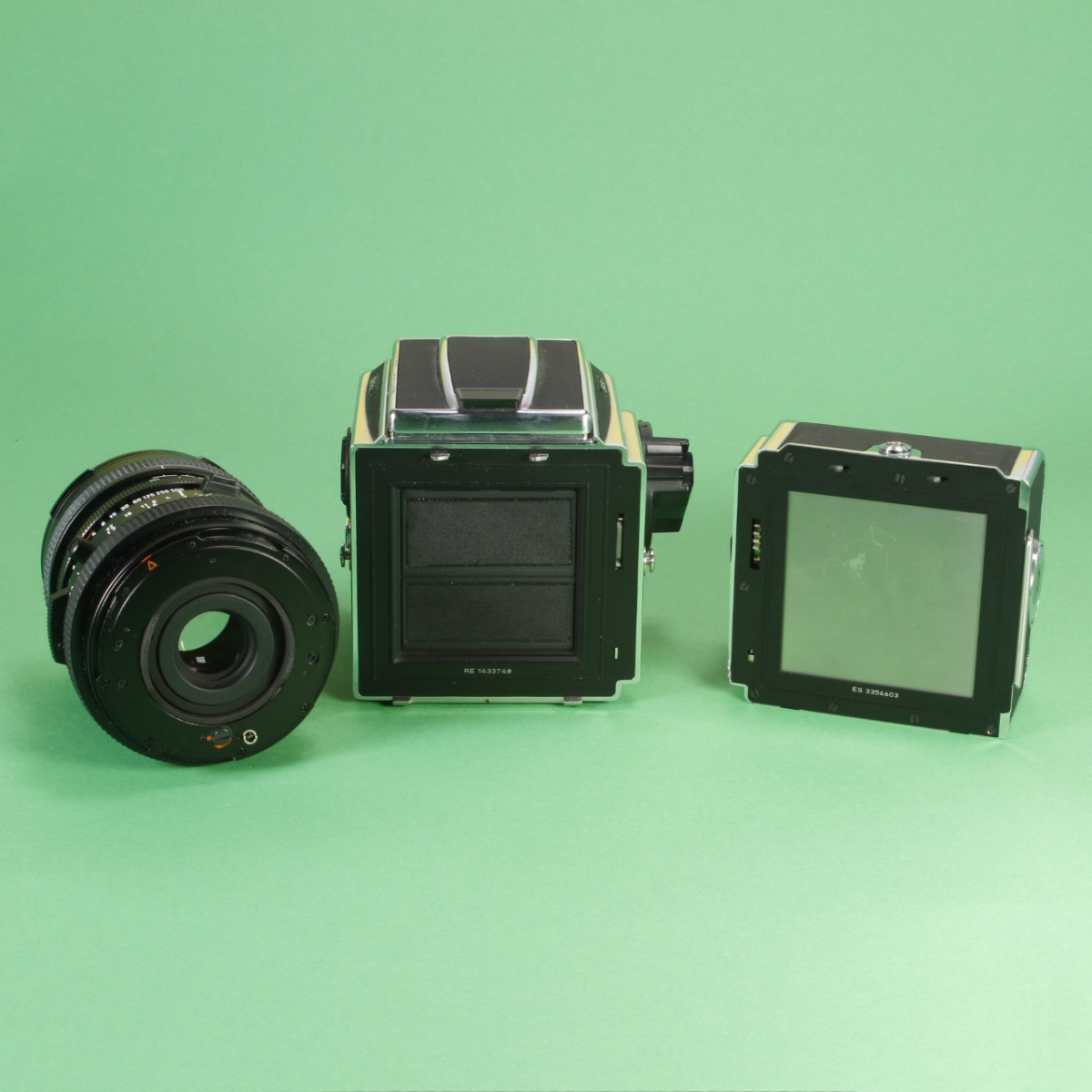 フィルムカメラ hasselblad503CX+A12 Hasselblad 503CX w/ PME 51 Prism, A12 BACK and CFi 50mm f4