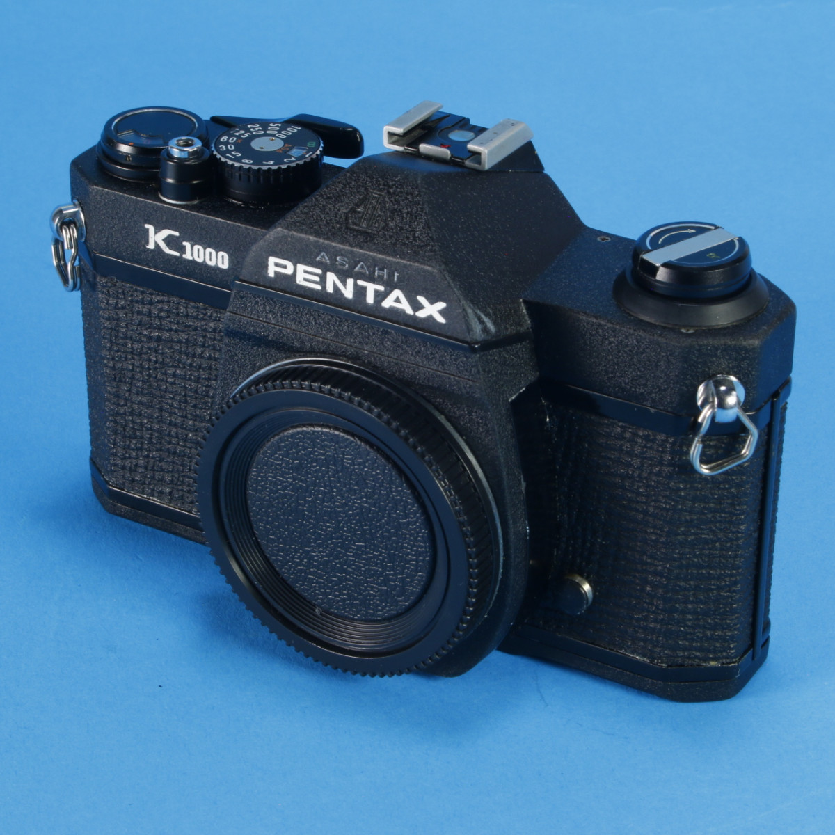 #397■動作品■ PENTAX K1000 ボディ Pentax K1000 SE 35mm Camera Body, Black Leather