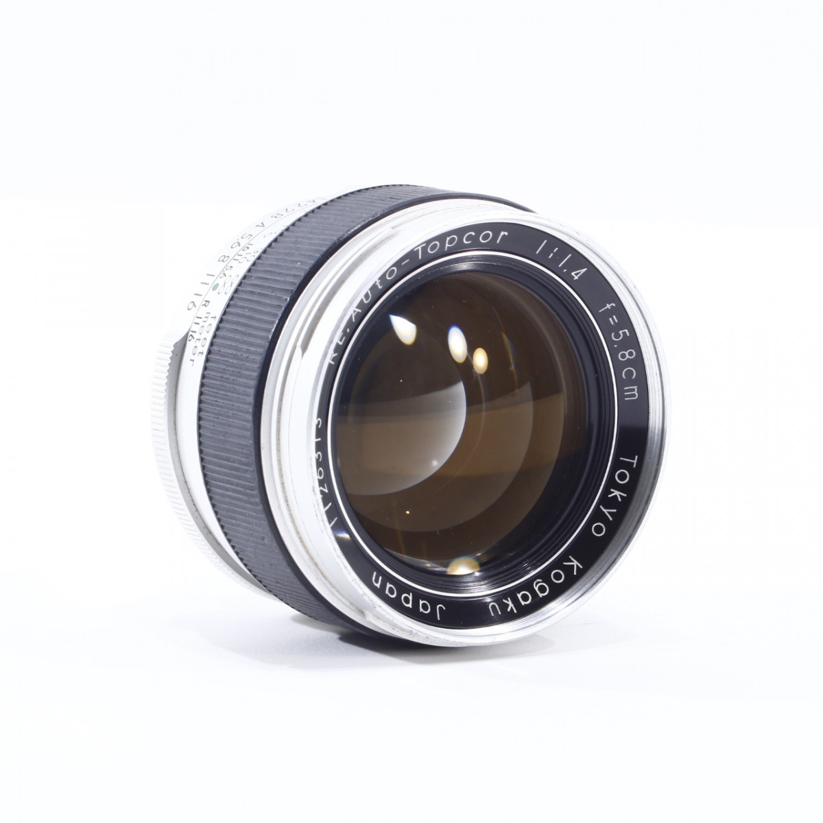 TOKYO KOGAKU レンズTOPCOR 1:3.5 f=10.5cm 35MM 35/3.5 TOKYO KOGAKU UV TOPCOR (MODERATE HAZE, DUST