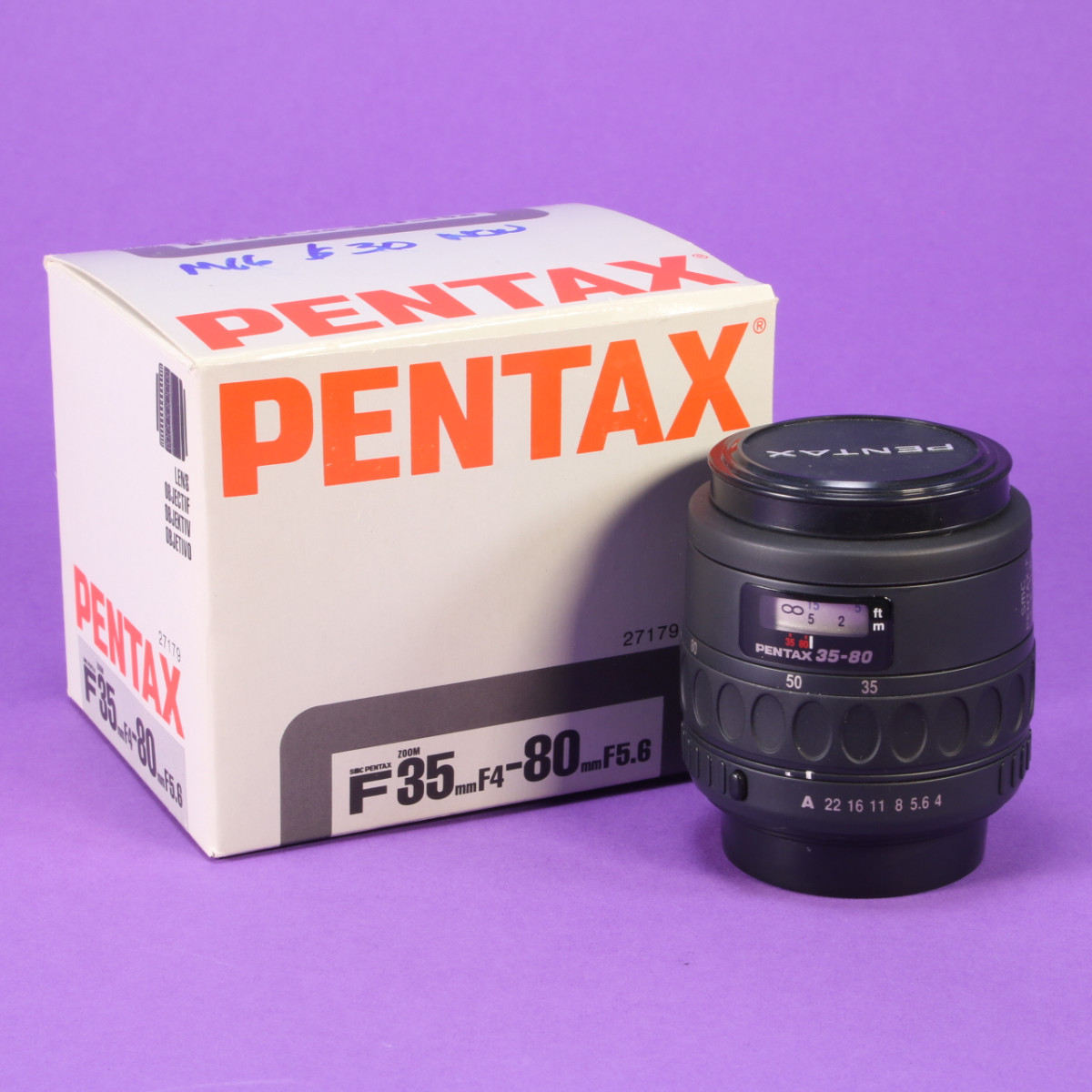 Pentax 35-80mm f4-5.6 SMC Pentax-F Lens for Pentax PK-AF