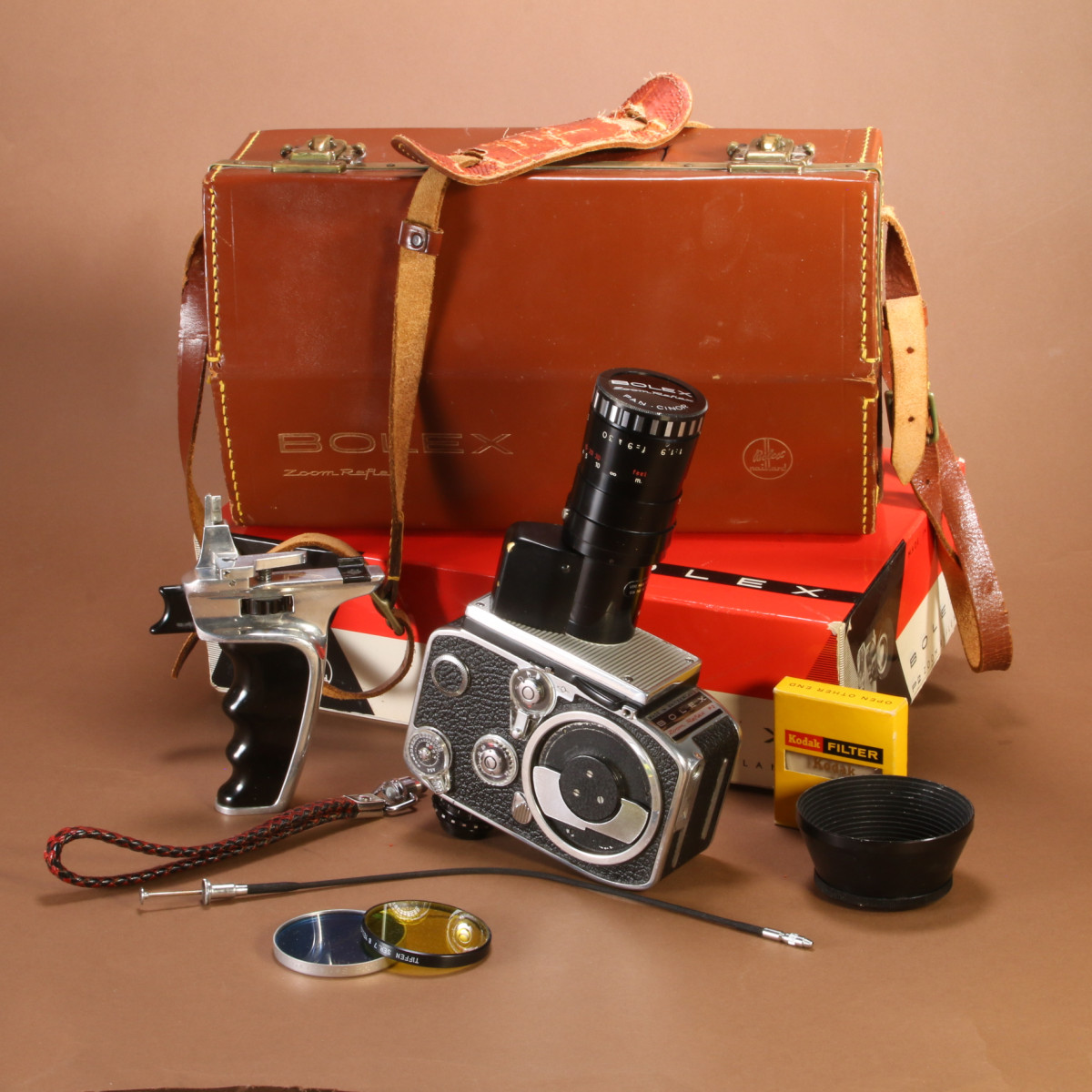 Bolex Zoom Reflex P2 8mm Camera with 9-30mm f1.9 Lens