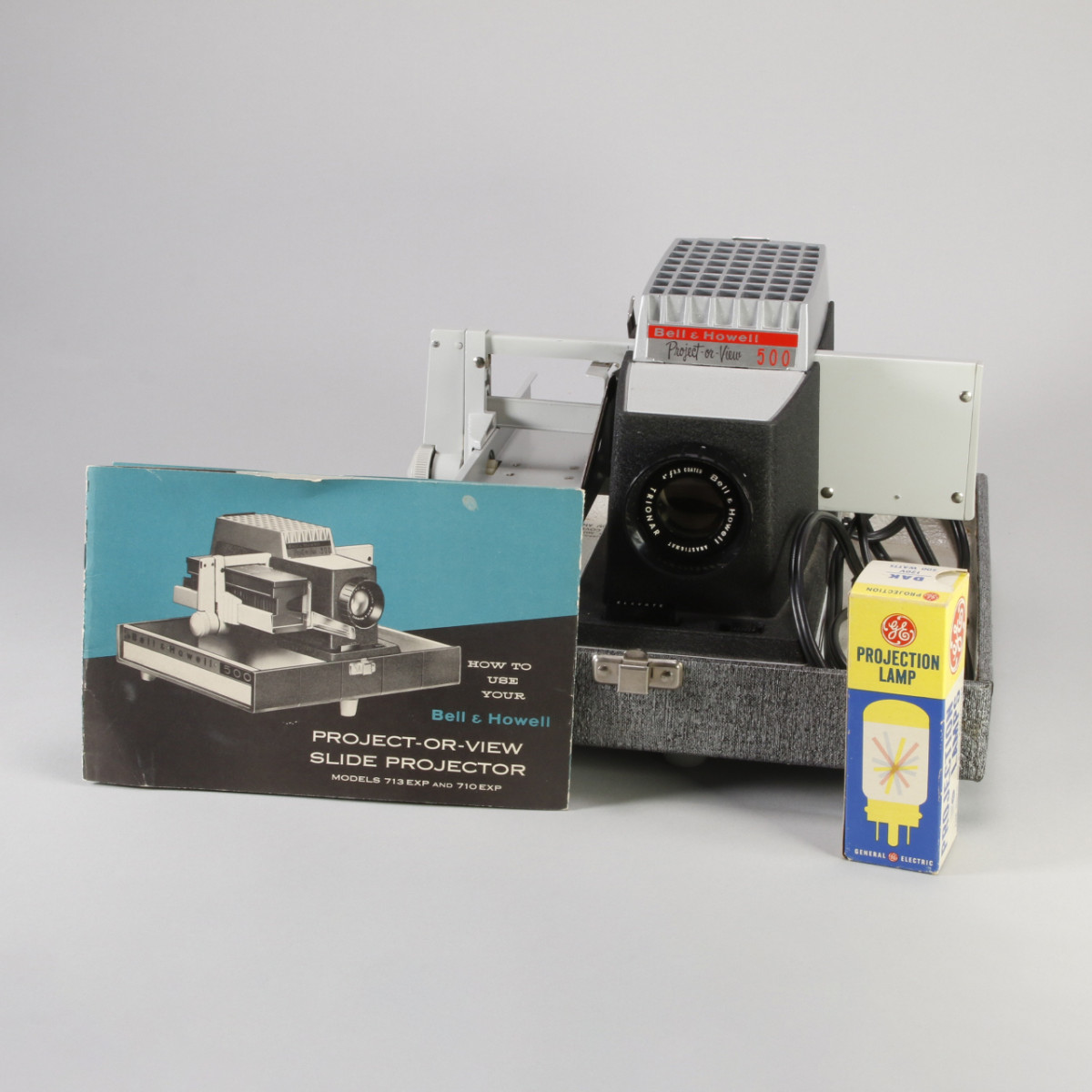 Bell and Howell Project-Or-View Slide Projector