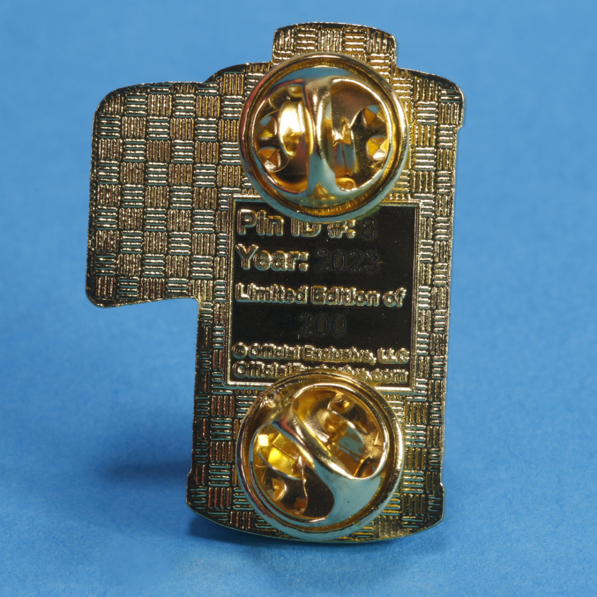 Shoot More 35mm Film Enamel Pin
