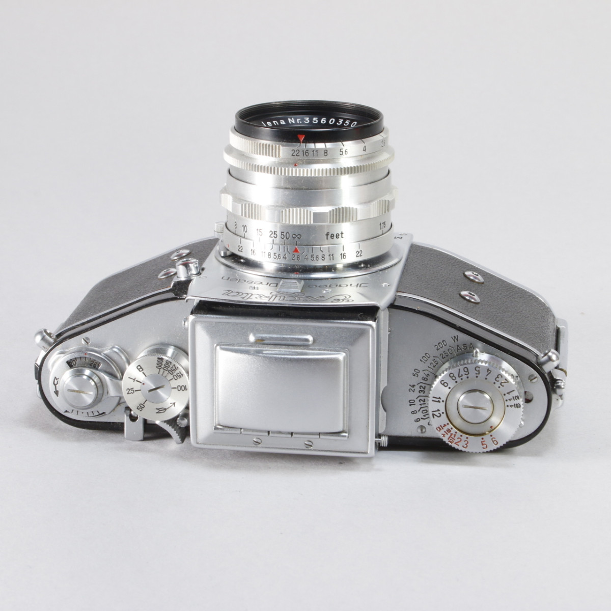 Carl Zeiss Jena 50mm f/2.8 12枚羽根 Exakta Carl Zeiss 50mm f2.8 Tessar