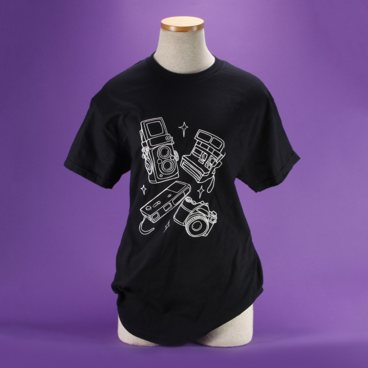 Analog Camera T-Shirt - Size Small