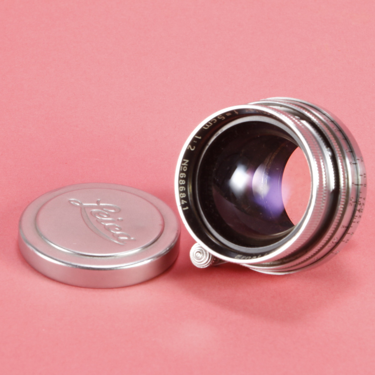 Leica IIIf Black Dial Camera with 5cm f2 Lens