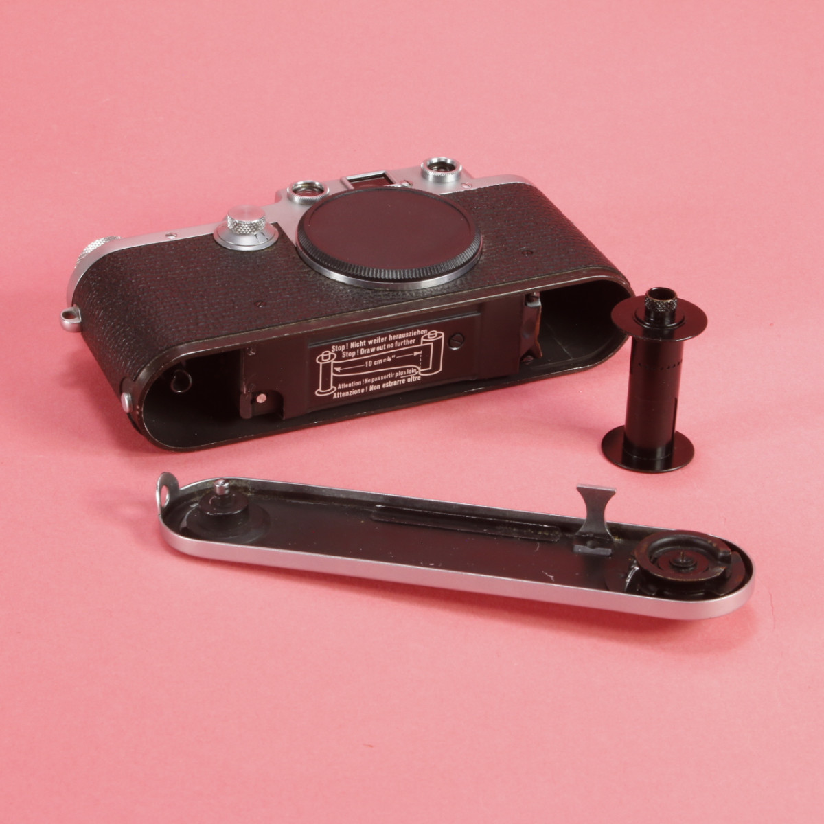 Leica IIIf Black Dial Camera with 5cm f2 Lens