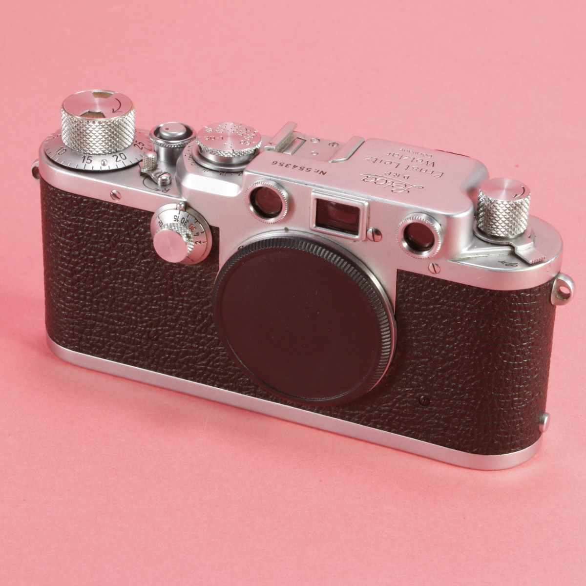 Leica IIIf Black Dial Camera with 5cm f2 Lens
