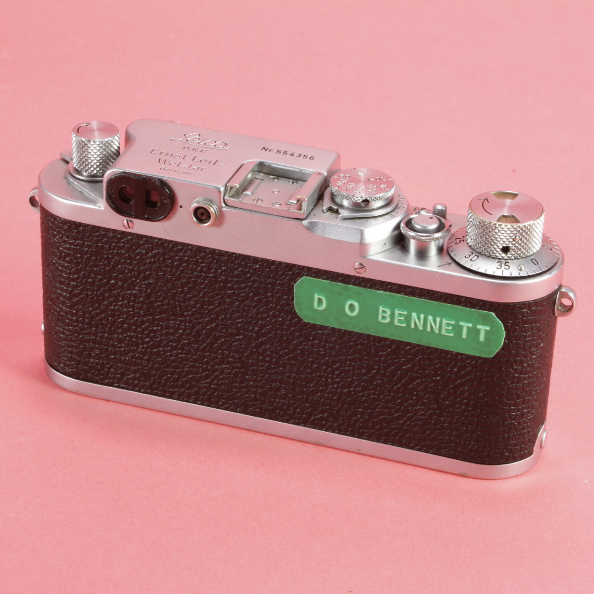 Leica IIIf Black Dial Camera with 5cm f2 Lens