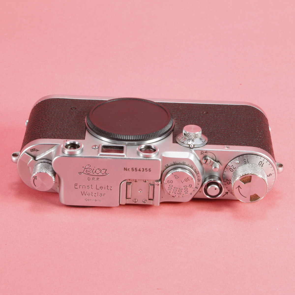Leica IIIf Black Dial Camera with 5cm f2 Lens