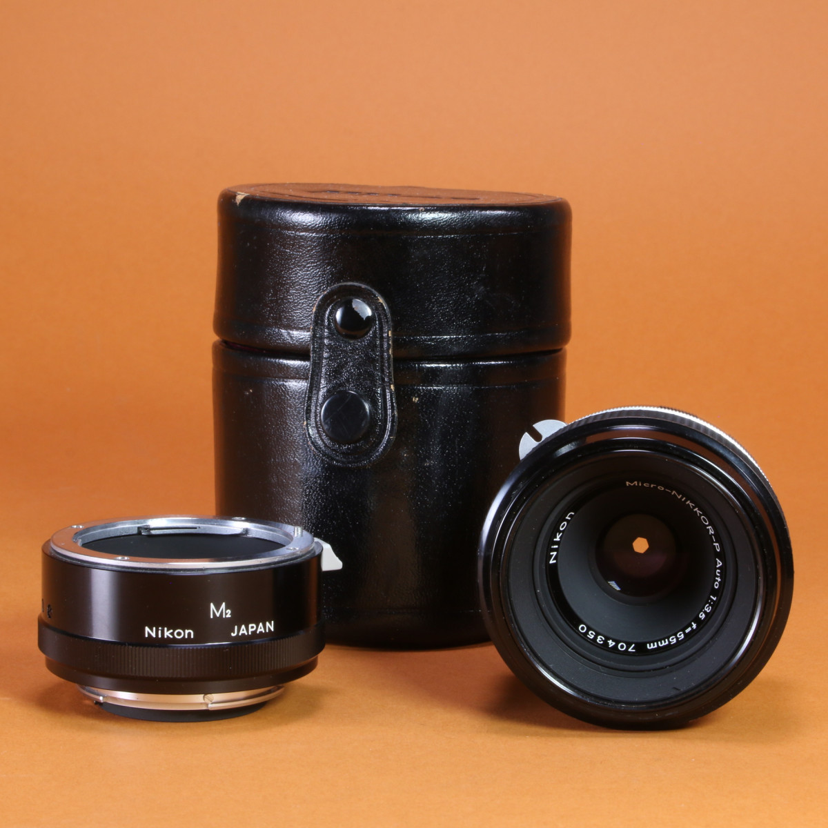 Nikon 55mm f3.5 Micro-Nikkor-P Lens for Nikon Non-AI with M2 Extension Tube