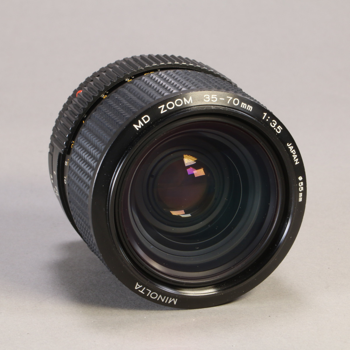 Used Minolta 35-70mm f3.5 MD Zoom Lens for MD Cameras | Blue