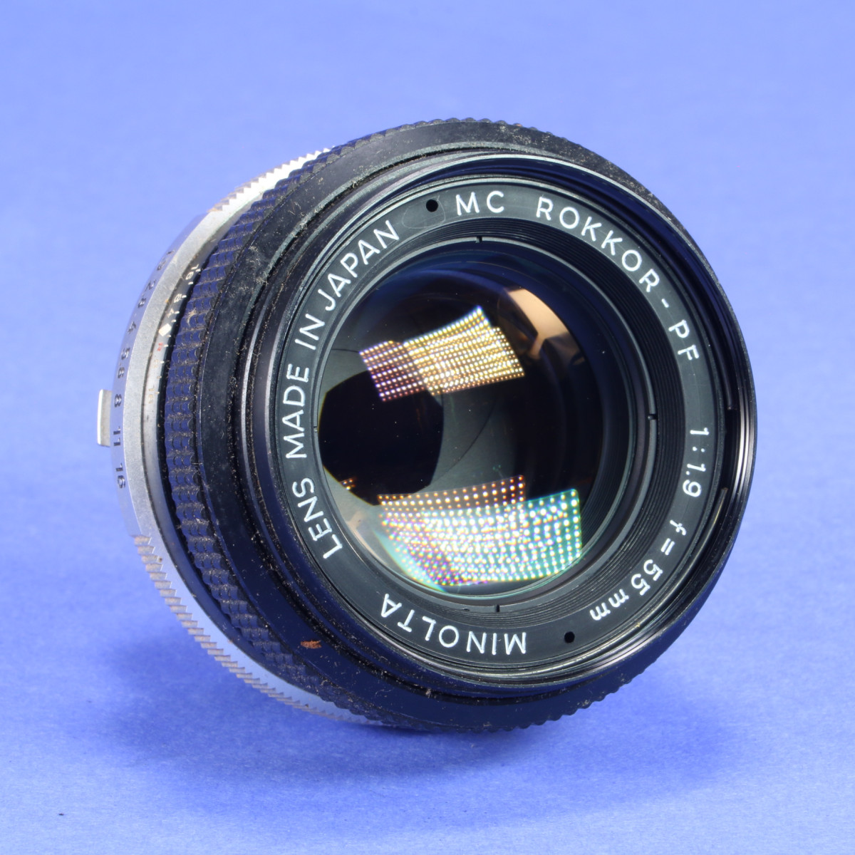 Minolta 55mm f1.9 Rokkor-PF Lens for MC