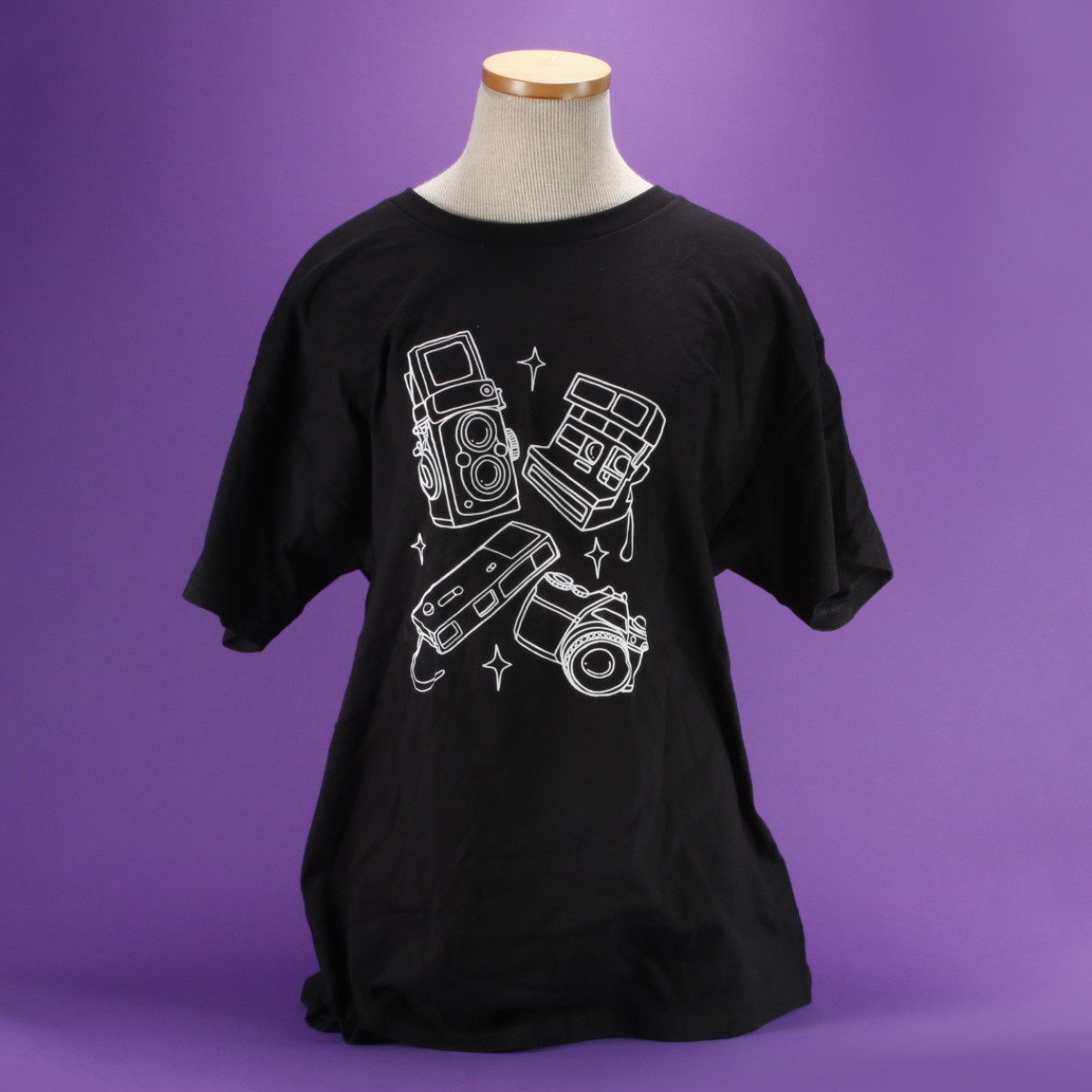 Analog Camera T-Shirt - Size Large