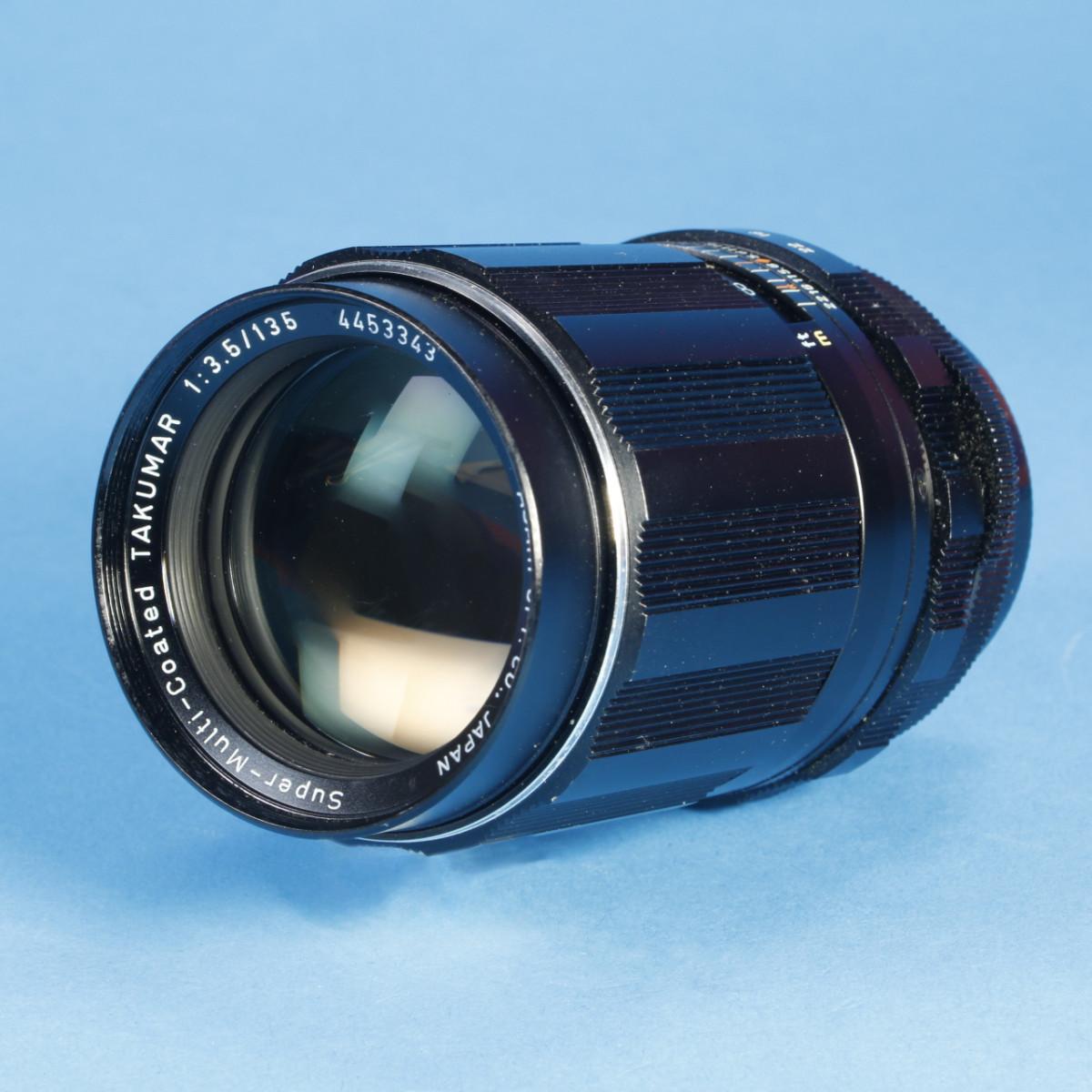 Pentax 135mm f3.5 Super-Multi-Coated Takumar M42 Lens | Blue Pentax 135mm f3.5 Super-Multi-Coated Takumar M42 Lens | Blue