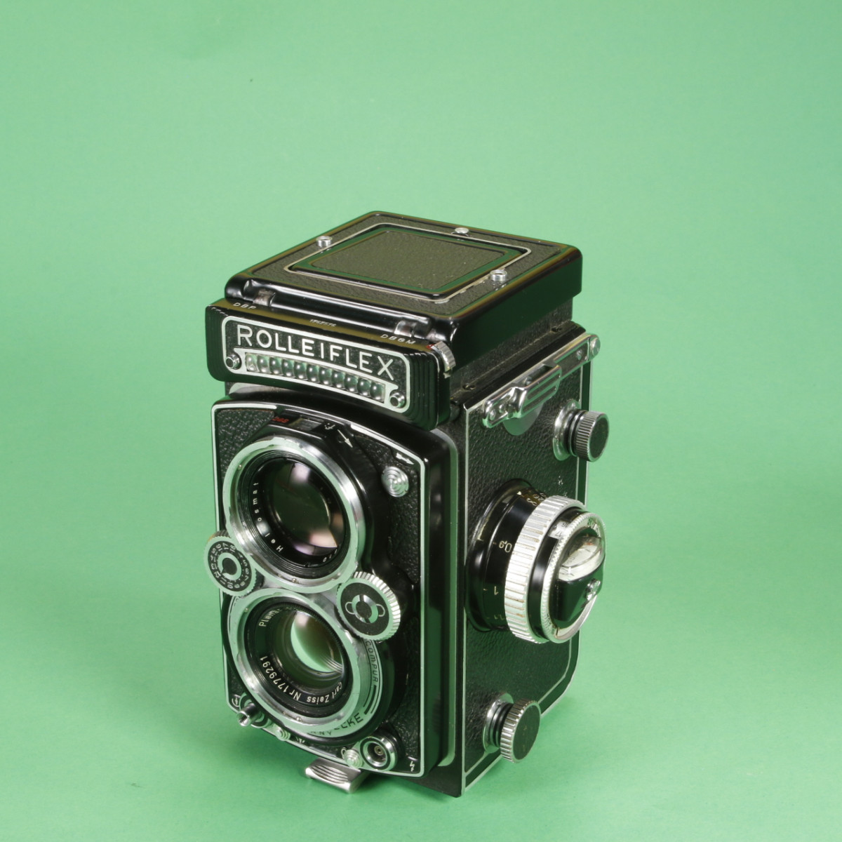 Rolleiflex カメラ Rollei Rolleiflex Grey Baby, 4x4 waist level camera, Xenar