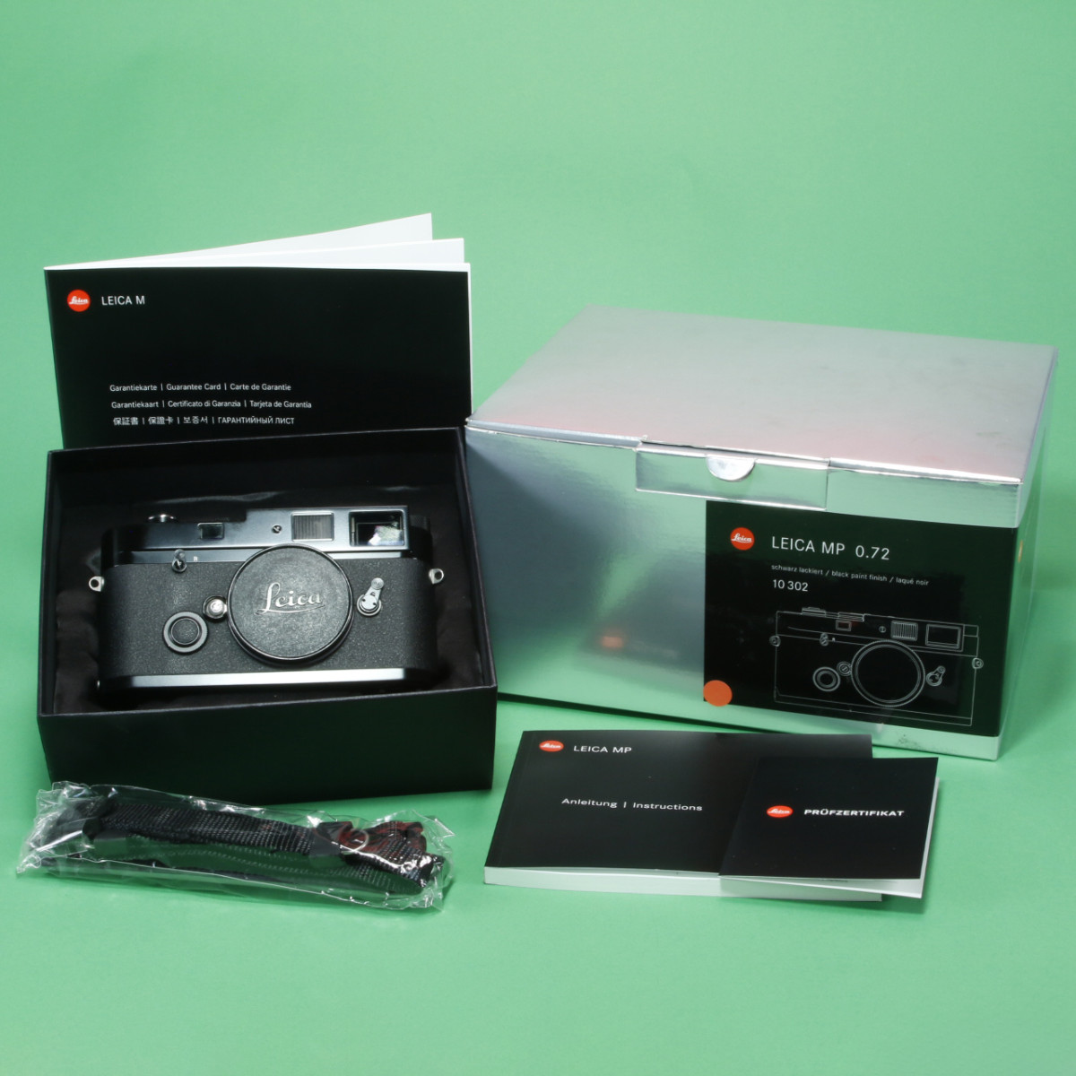 Leica MP Black Paint Camera - Boxed | Blue Moon Camera