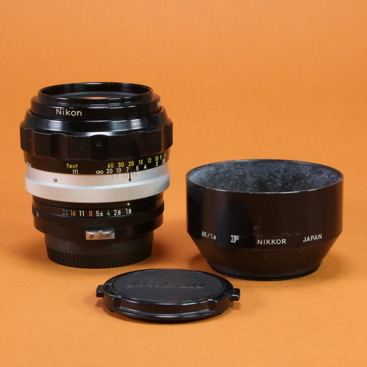 Nikon 85mm f1.8 Nikkor-H Lens for Nikon Non-AI