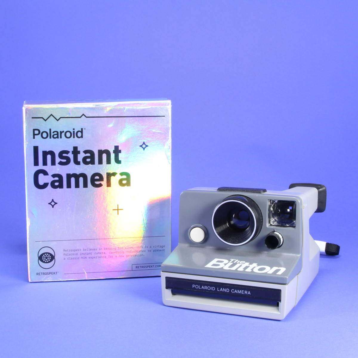 Polaroid SX-70 "The Button" Land Camera