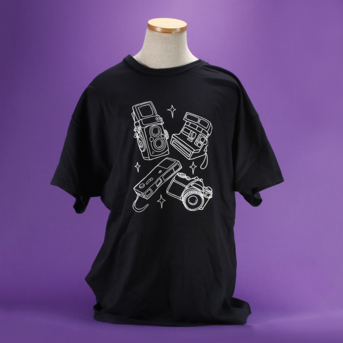 Analog Camera T-Shirt - Size Extra Large