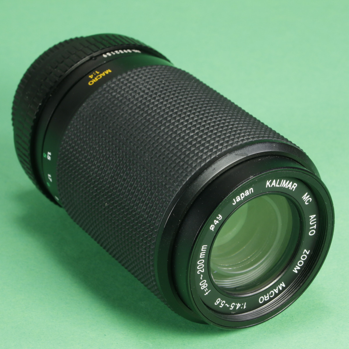 Kalimar 80-200mm f4.5-5.6 Auto MC Macro Zoom Lens for Canon FD