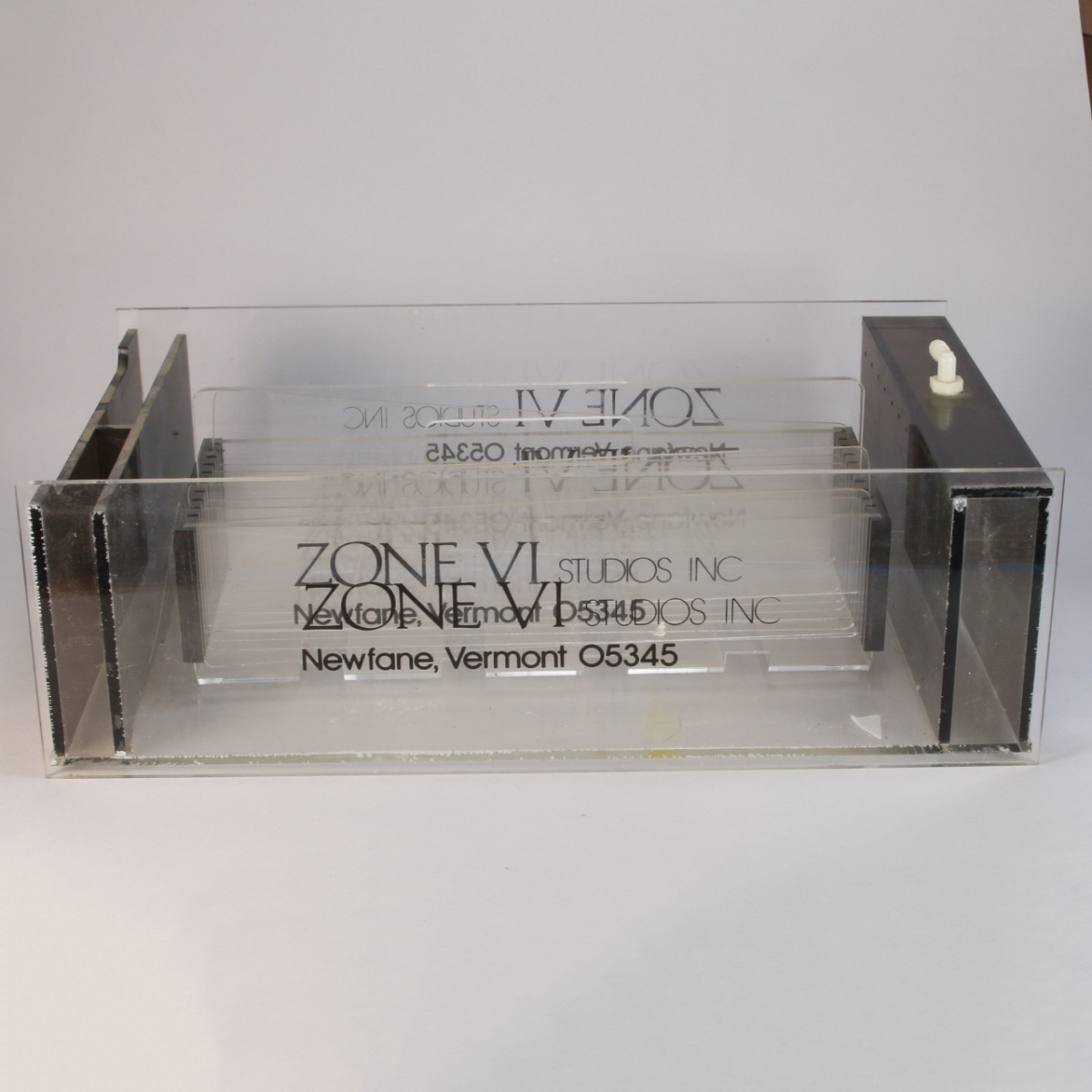Zone VI 4X5 Film Washer