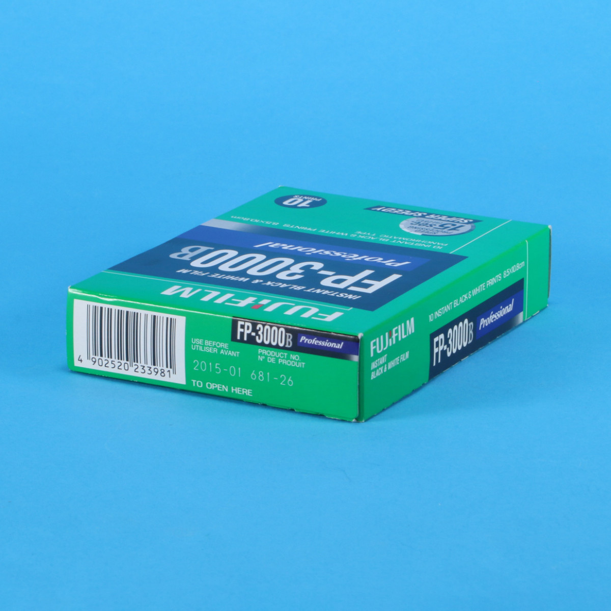 Fuji FP-3000B Film - Expired 2015