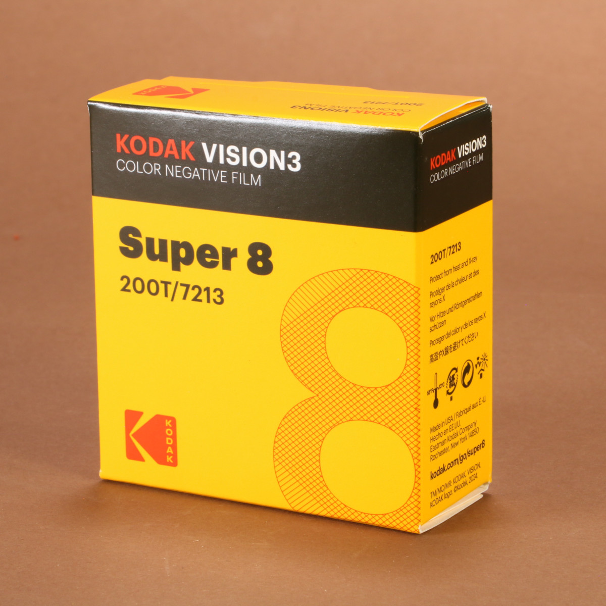 Kodak Vision3 200T Super 8 Film - 50' Cartridge