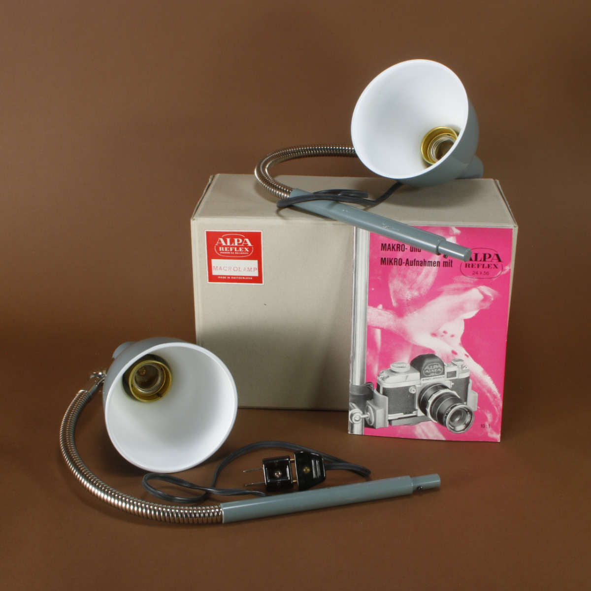 Alpa Macro Kit: Macrolamp, Macrobase, Macromir - Boxed