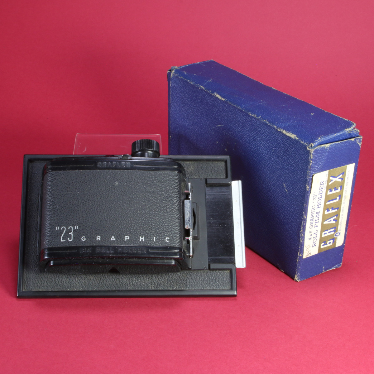 Graflex 23 Graphic 6x9 120 Roll Holder Back for 4x5