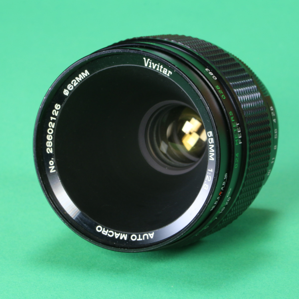Vivitar 55mm f2.8 Auto Macro Lens for Olympus OM